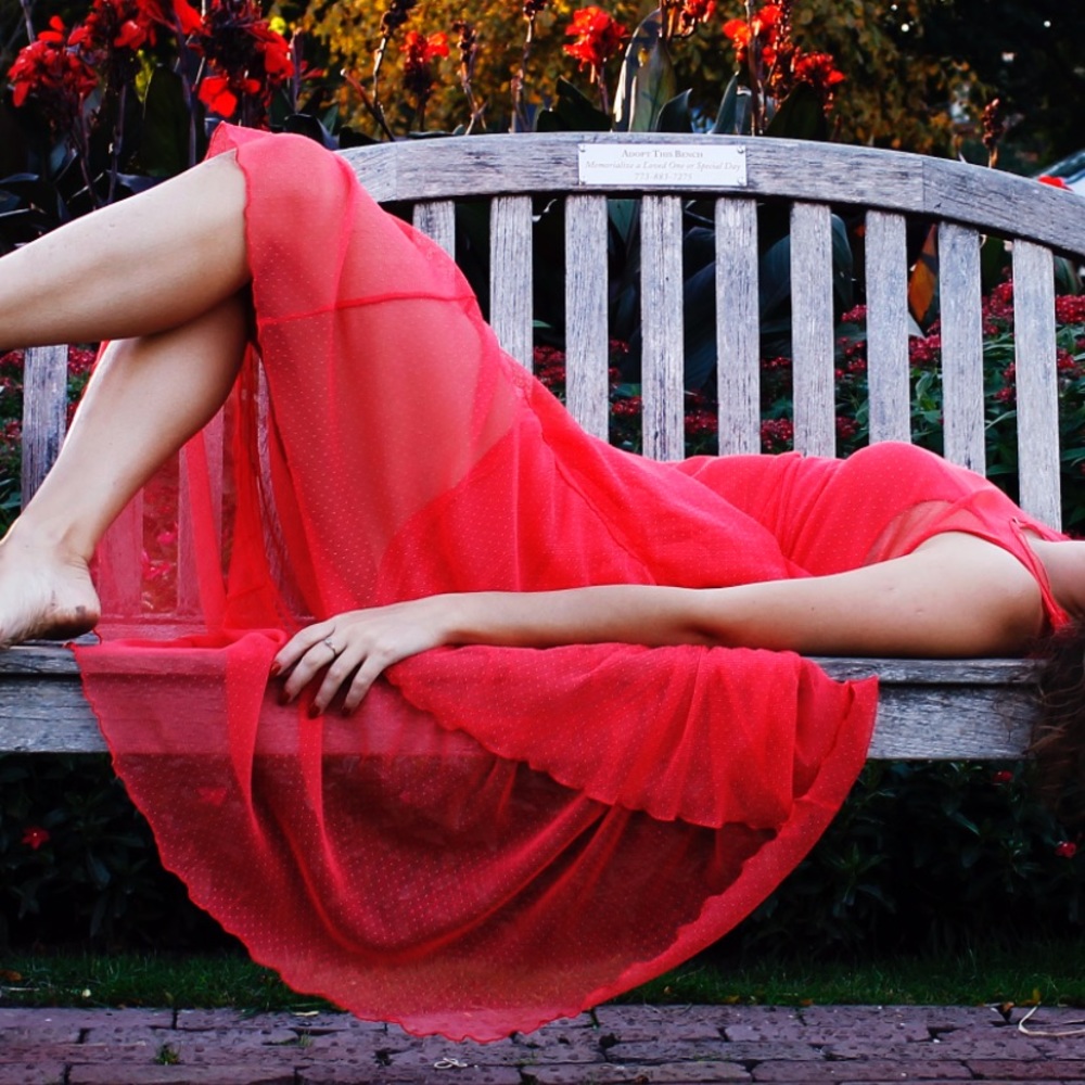 Guess Los Angeles Sleeveless Maxi Dress Red XXS